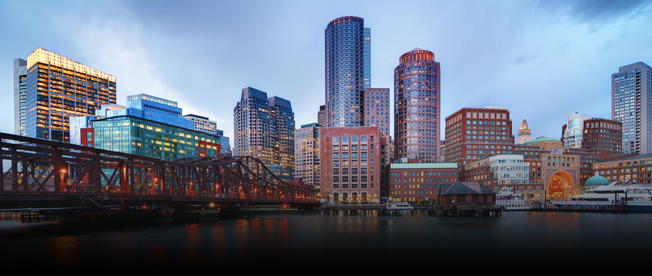 Photograph of the Boston skyline