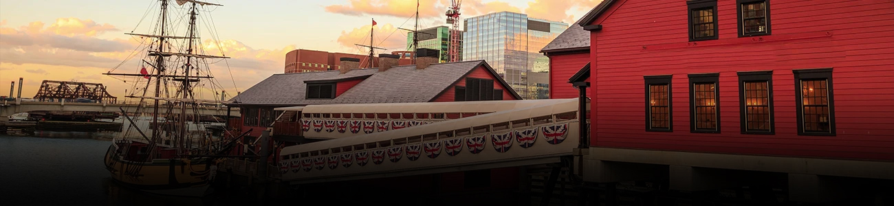 Photograph of Boston dock