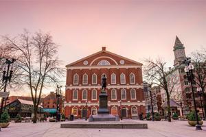 Statue of Samuel Adams in Boston