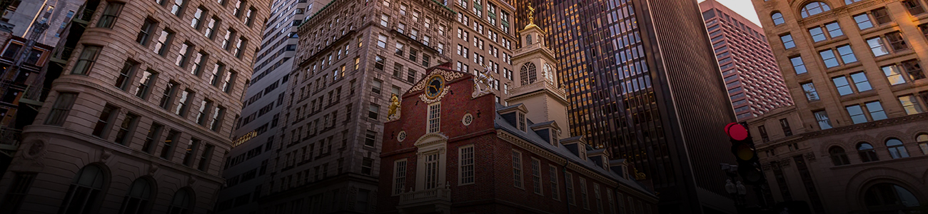 Photograph of Boston downtown buildings